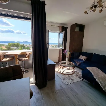דירה Beautifull Bell With Balcony And Sea View In זאדאר
