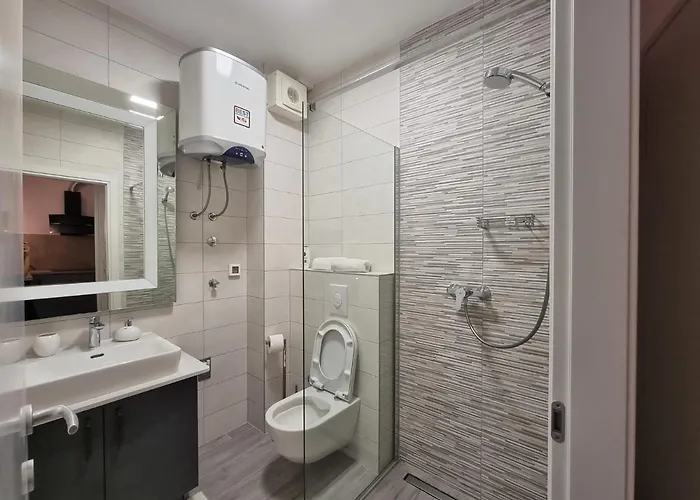 דירה Beautifull Bell With Balcony And Sea View In זאדאר